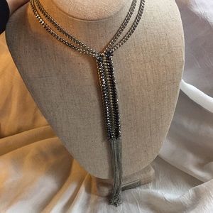 “Tessa Tassel” necklace